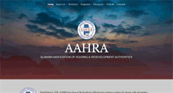 Desktop Screenshot of aahra.org